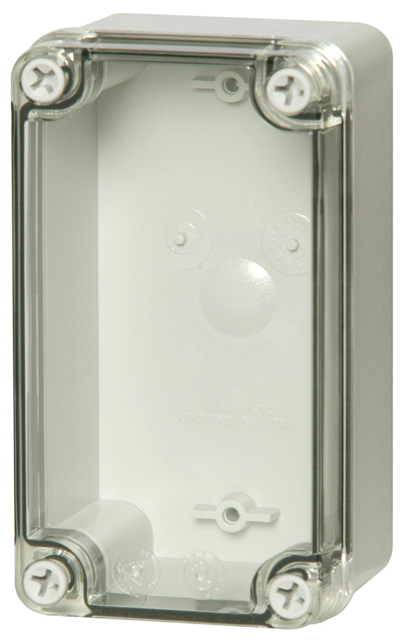 PICCOLO Series Polycarbonate Enclosure 5.5"x3.1"x2.6" Transparent Cover