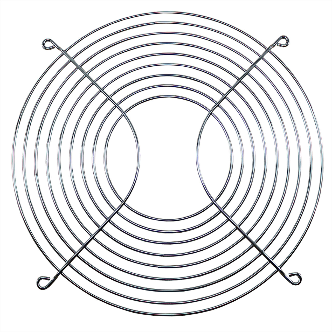 254mm Steel Wire Guard Chrome Steel Silver 5.16mm Ring Spacing