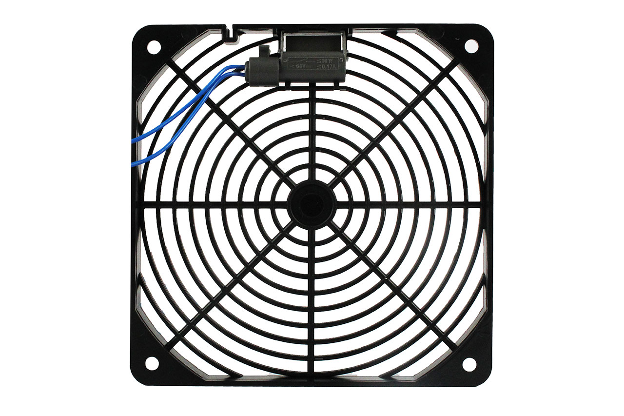 Air-Flow Monitor NC with 120x120mm (4.27") Plastic Finger Guard