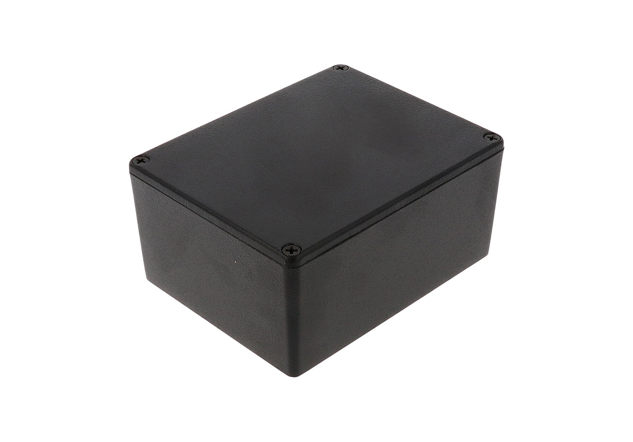 Die Cast Enclosure 1590 119.5x94x56.5mm Die-Cast Aluminium Black IP54