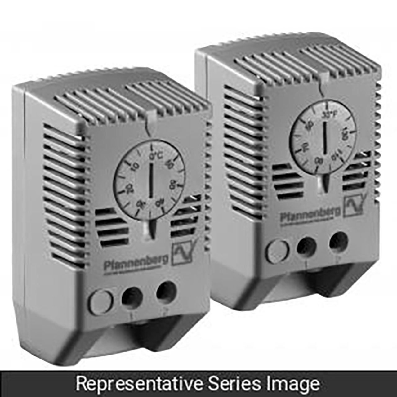 Thermostat 120/250VAC 15/10A Resistive (1)NC 30-140deg F Plastic