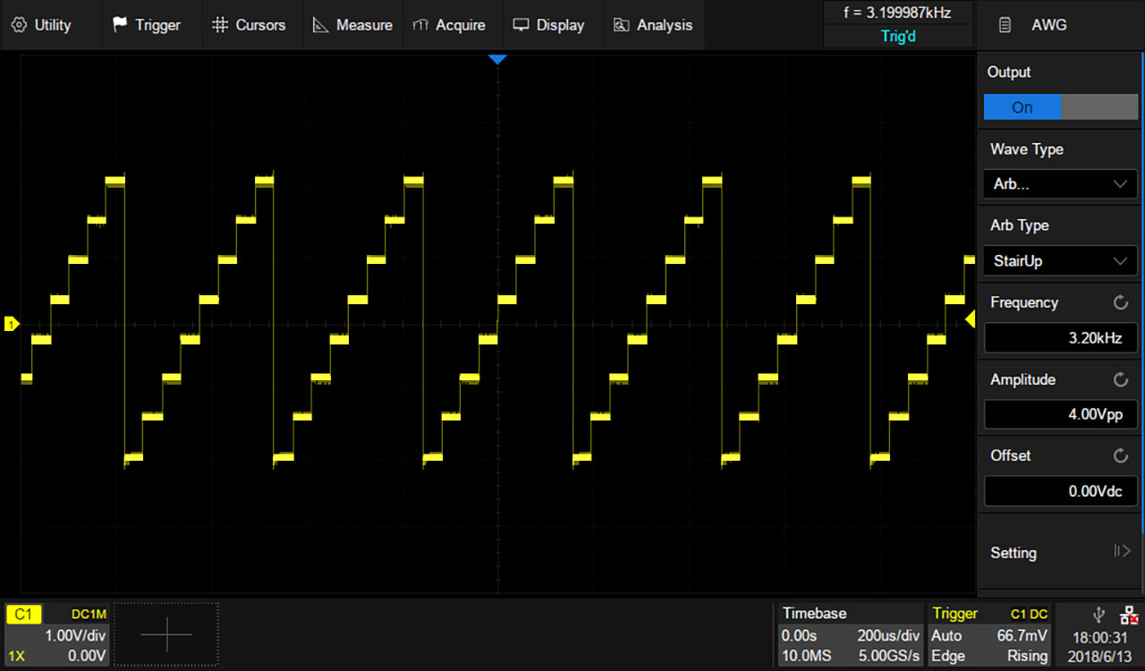 Siglent Waveform Generator Software Upgrade (SDS6000L Series)