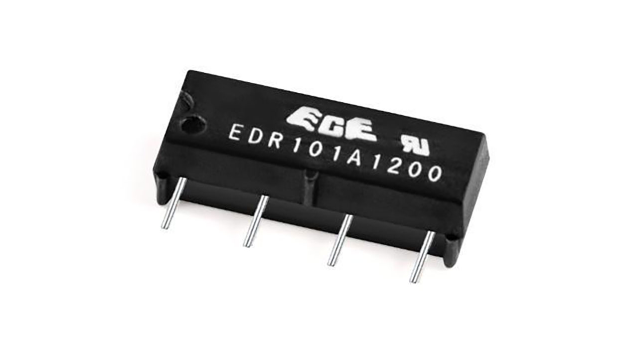 Reed Relay SPST-NO 1 Form A 12VDC 1A SIP-4