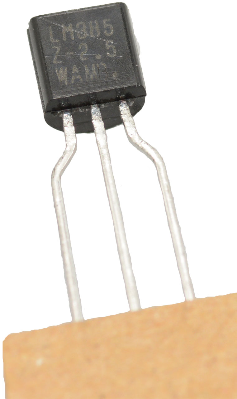 Voltage References 2.5V 10uA-20mA TO-92-3