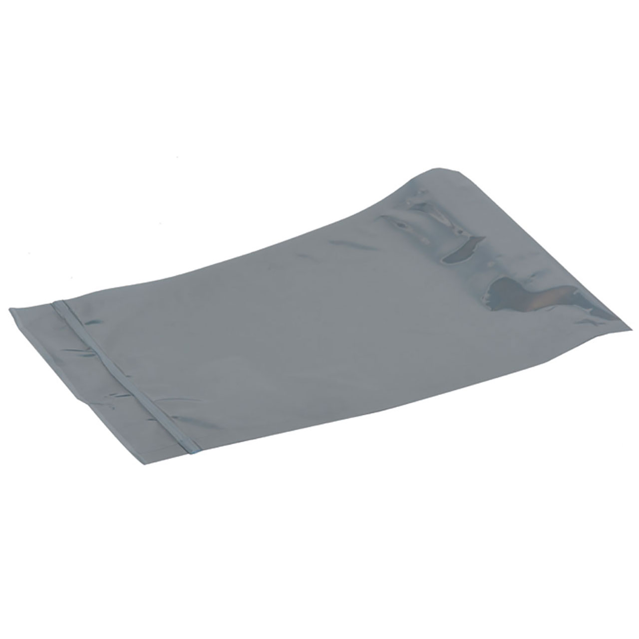 @5x8" 4-MIL ANTI-STATIC BAG,ZIP TOP,GRAY(10)