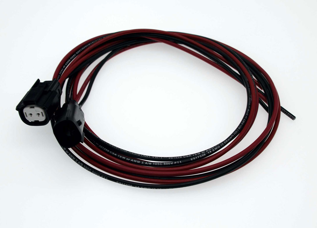 Connector Assembly Molex MX150L Weatherproof 2 Circuit 600 Volt 15A UL1015 14 AWG Wire 48"