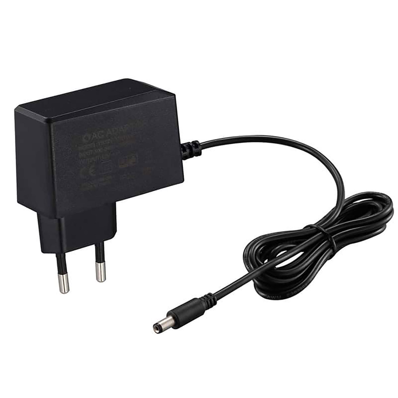 Switching Wall Adapter Power Supply 12V 1A 2.5mm Plug Euro CEE 7/16
