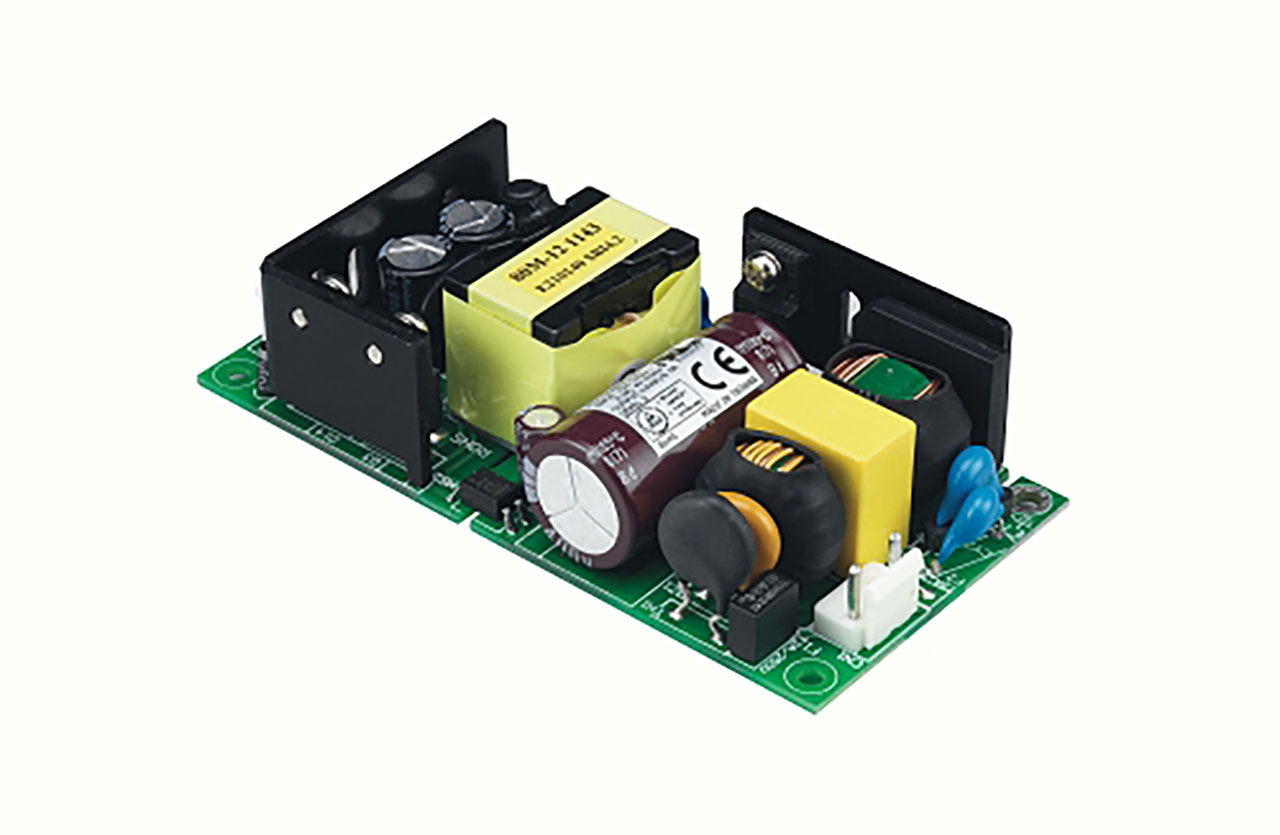 Open Frame ITE AC-DC Power Module 12VDC 6.7A 80W CEC Level V