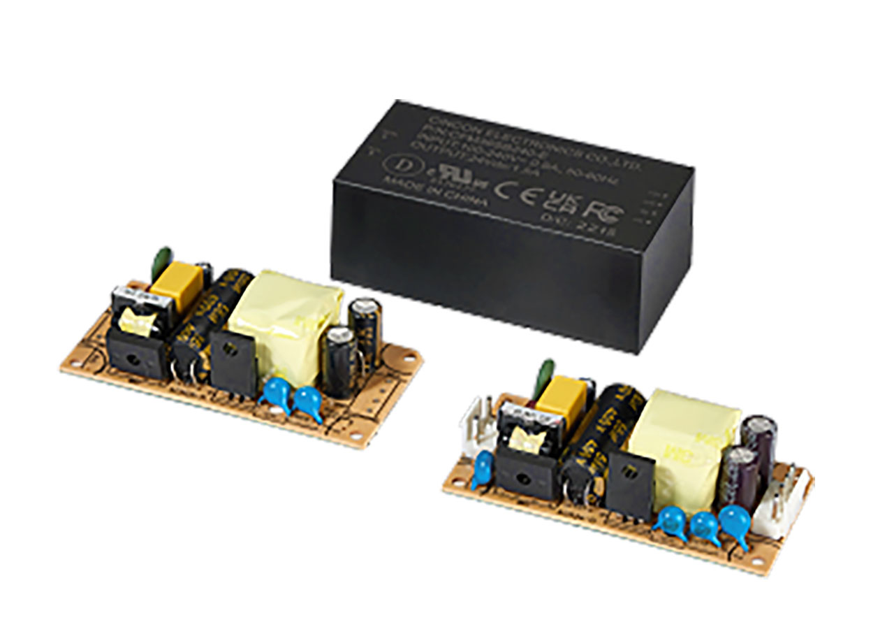 Encapsulated Class 2 ITE AC-DC Power Module 5VDC 6A 30W PCB Mount