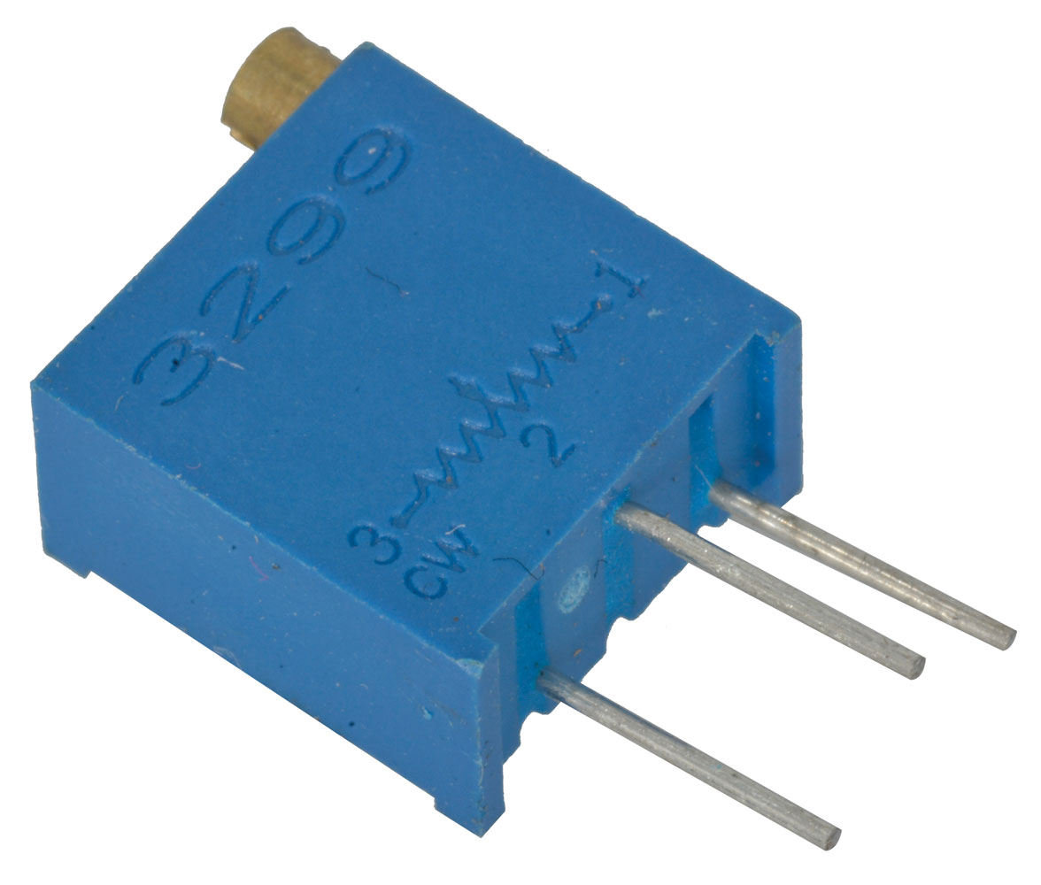 5K ohm 1/2W 25-Turn Cermet Trimmer Potentiometer