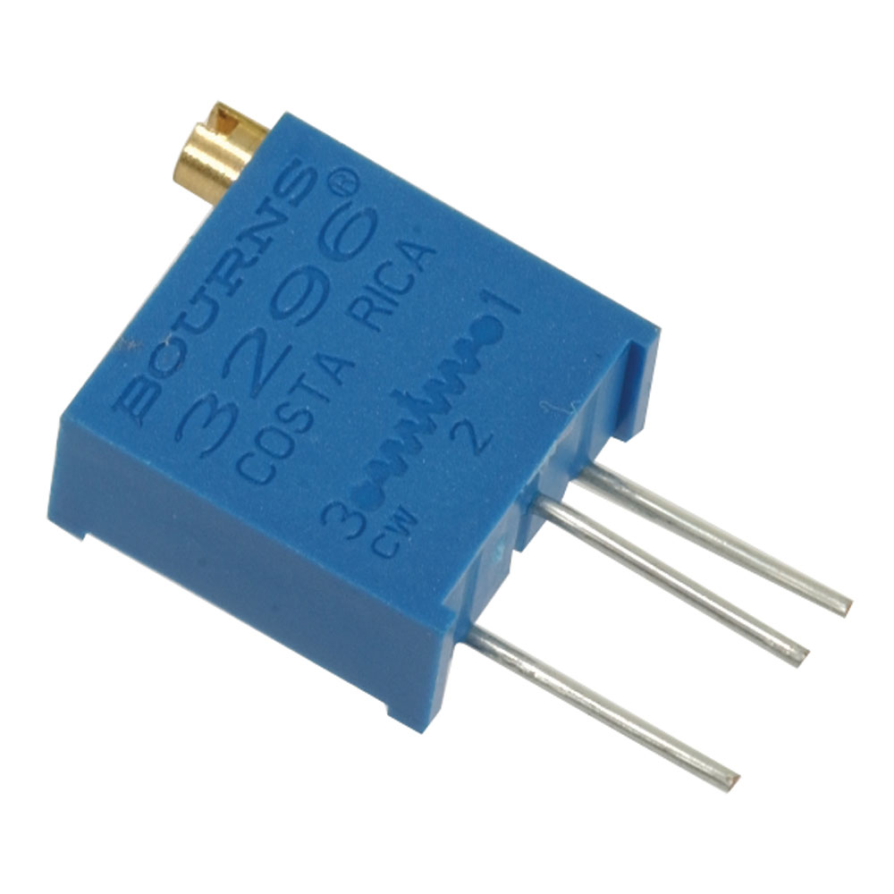 Resistor Trimmer 1k Ohm 10% 1/2 Watt 25 Turn 2.19mm Pin Through Hole Tube