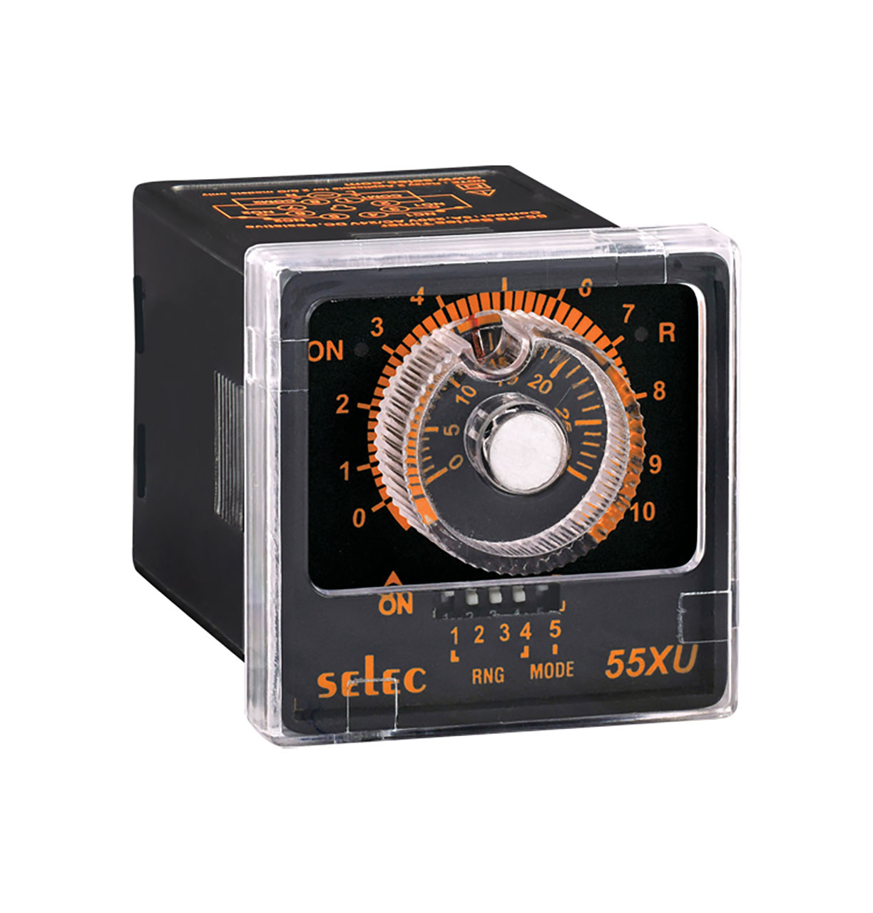 Plug In Timer with On Delay/Interval Modes 1sec-10hr 2 C/O 20-240VAC & 12-240VDC UL Listed