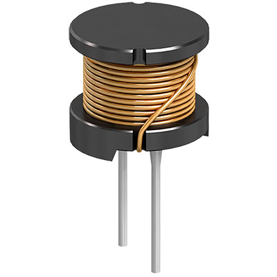Pluggable Inductor with Tube for High Currents 10uH 20% 0.014 Ohm 6.70A Loose/Box 200 QTY