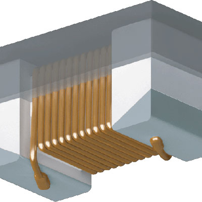 Wire-wound Ceramic RF Chip Inductor 1.6nH 10% 2.00A Taped/Reel 5000 QTY