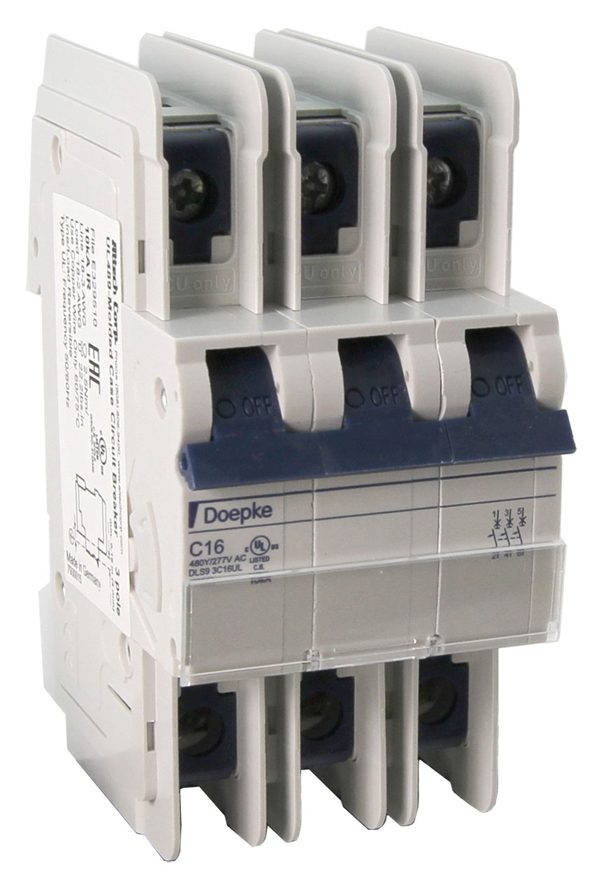 Circuit Breaker 3C40UL 40A C CHAR 3 Pole 240VAC UL489