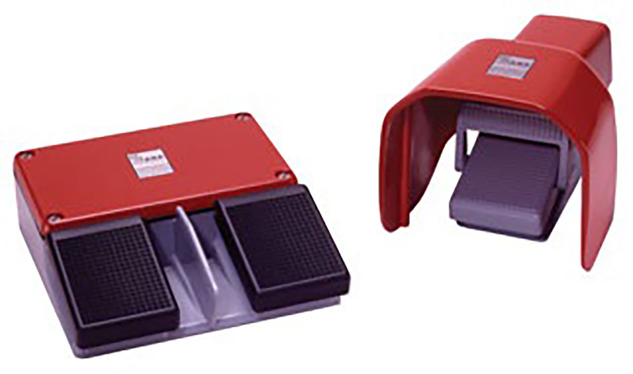 Foot Switch FS2U1DU1/S1DO1VU Standard Clear Guard 2 Stage Slow Low/Safety SPDT-SBIP65