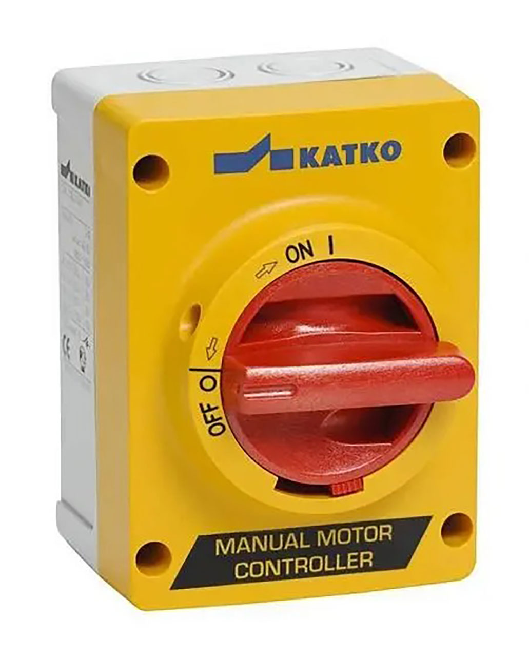Enclosed Disconnect Switch 4 Pole 25A/600V Yellow/Red Handle U2 Enclosure