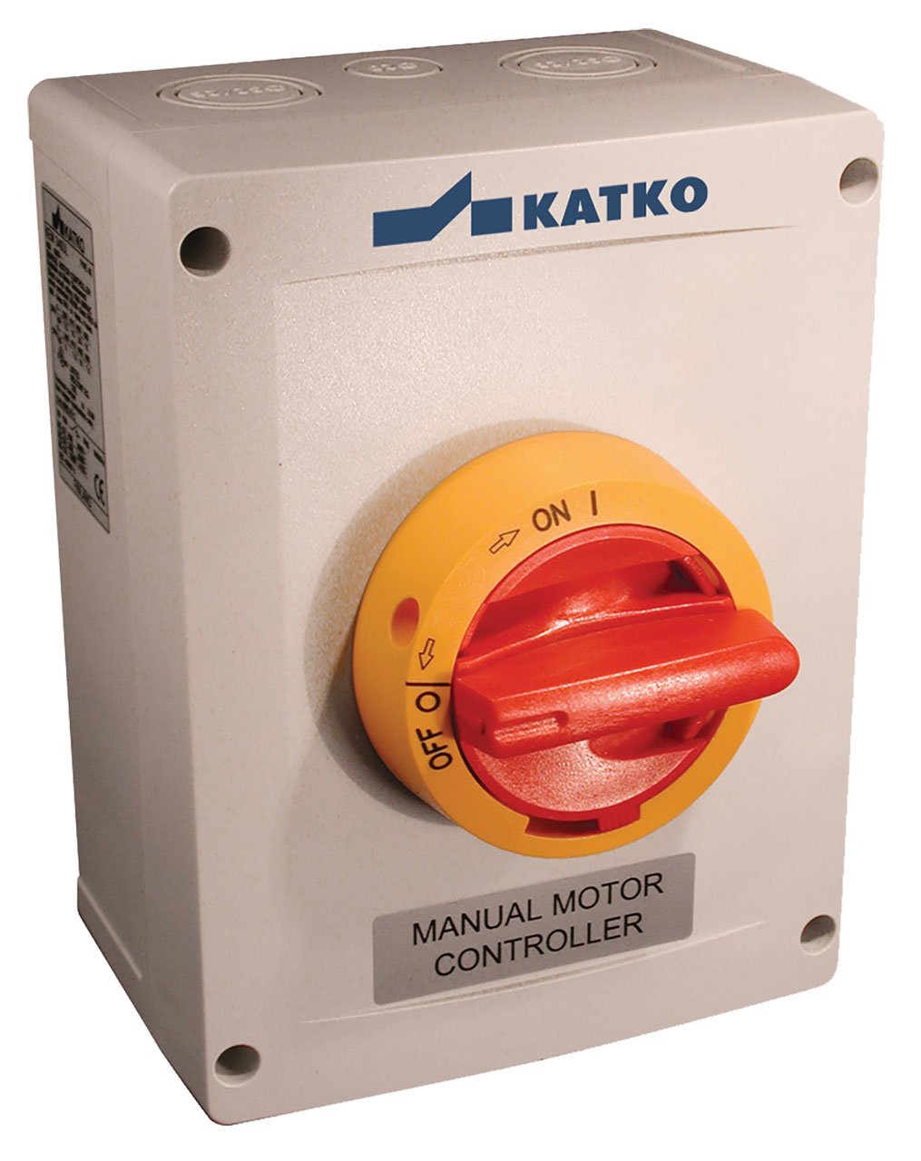 Enclosed Disconnect Switch 4 Pole 40A/600V Yellow/Red Handle U3 Enclosure
