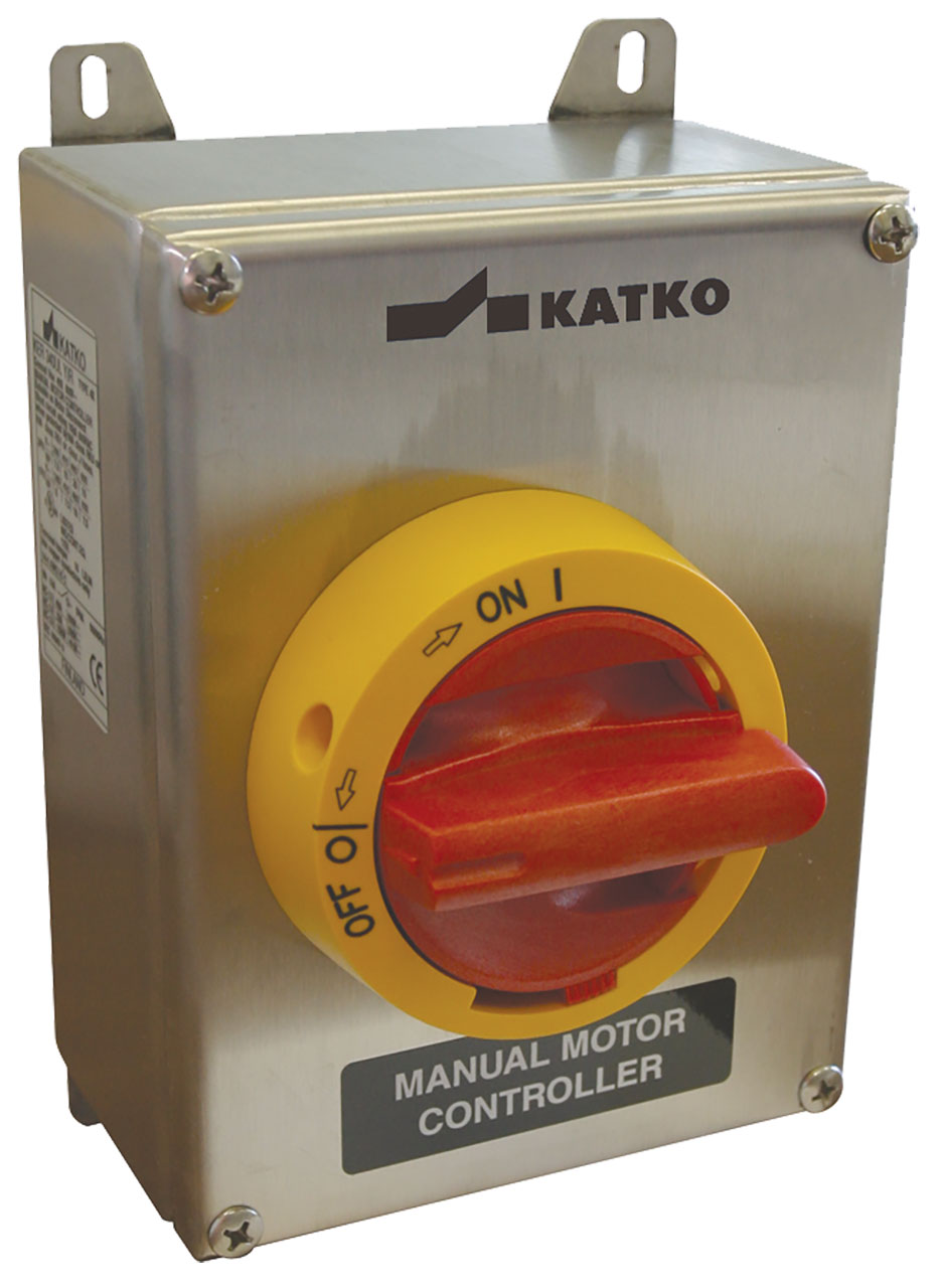 Enclosed Disconnect Switch Stainless 3 Pole 25A/600V Yellow/Red Handle NEMA4X