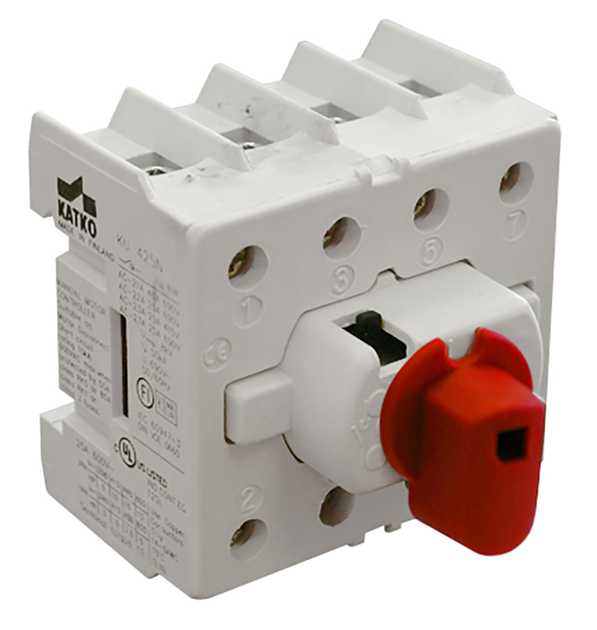 Motor Disconnect Switch 4 Pole Extended Style 60A/600V