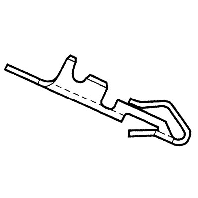 CRIMP PIN,MALE,SL-156, 18-24AWG,BRASS/PRE-TIN