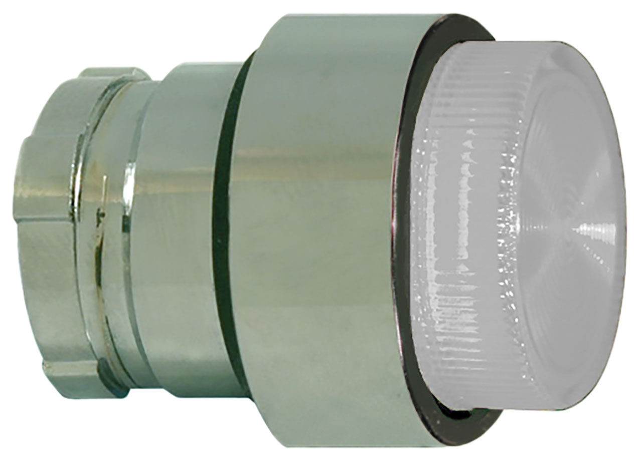 Push Button Switch Operator 22mm Clear LED Illuminated Projecting Head Momentary 24V