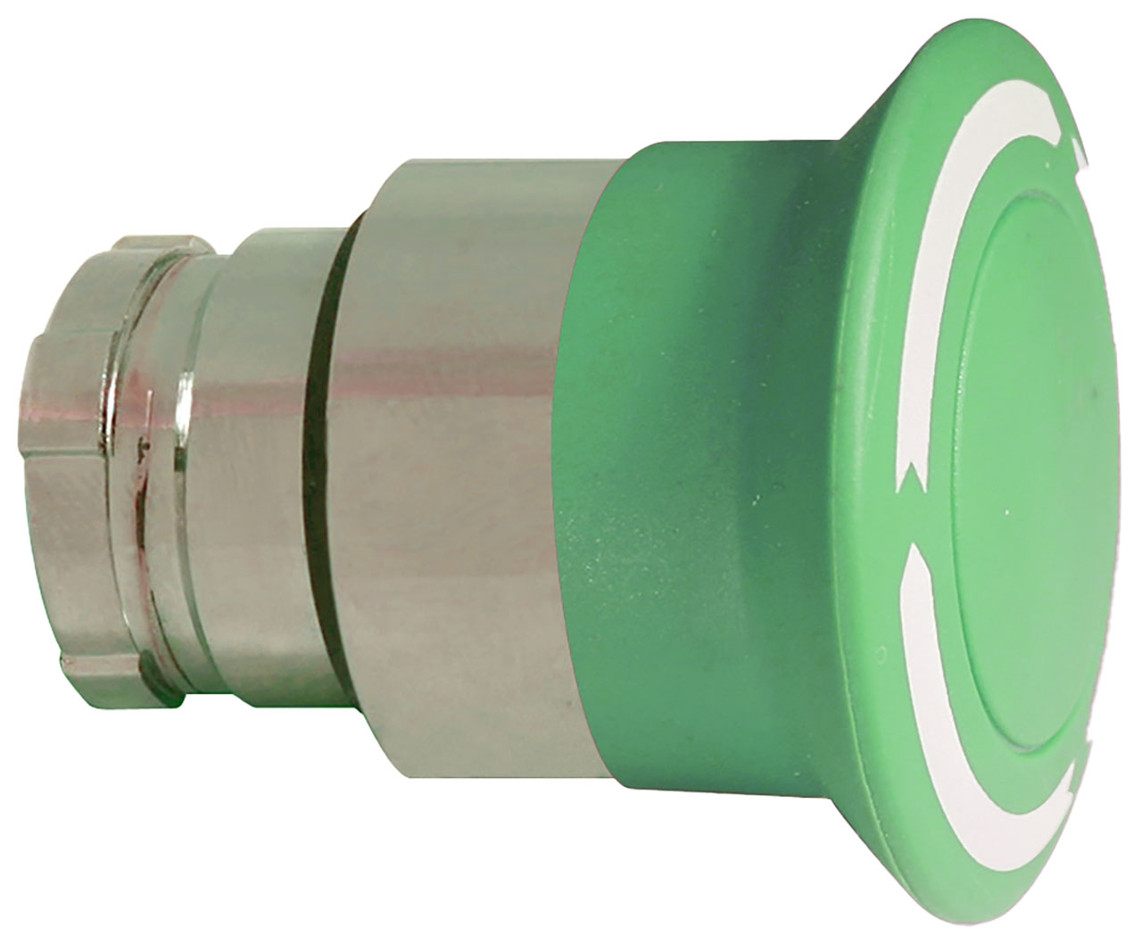 Push Button Switch Operator 22mm Red Push-Turn 40mm Mushroom Head Non-Illuminated EMO Printed Vertical