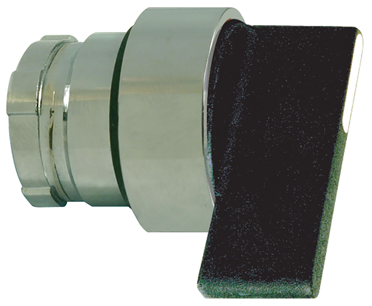 Extended Switch Operator 22mm Black 3 Position Spring Return (LR) Non-Illuminated