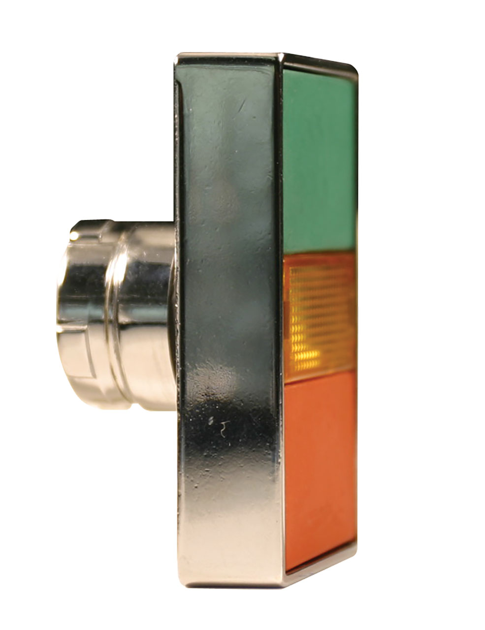 Push Button Switch Operator 22mm Red/Green Illuminated Twin Touch Red Projecting Head Momentary 230V