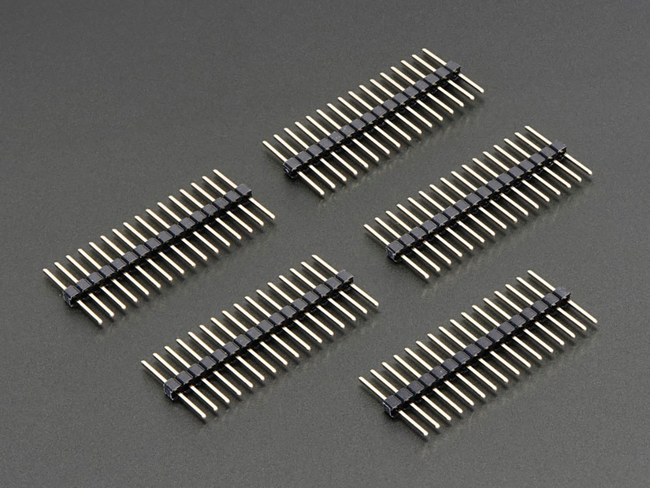 Extra-Long Break-Away 0.1 16-Pin Strip Male Header (5 Pieces)