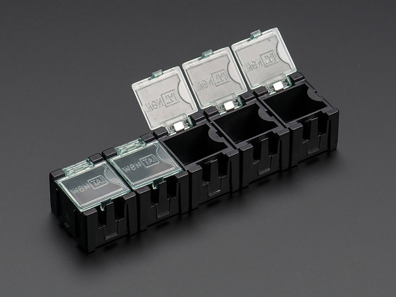 Modular Snap Boxes - SMD Component Storage - 5 Pack