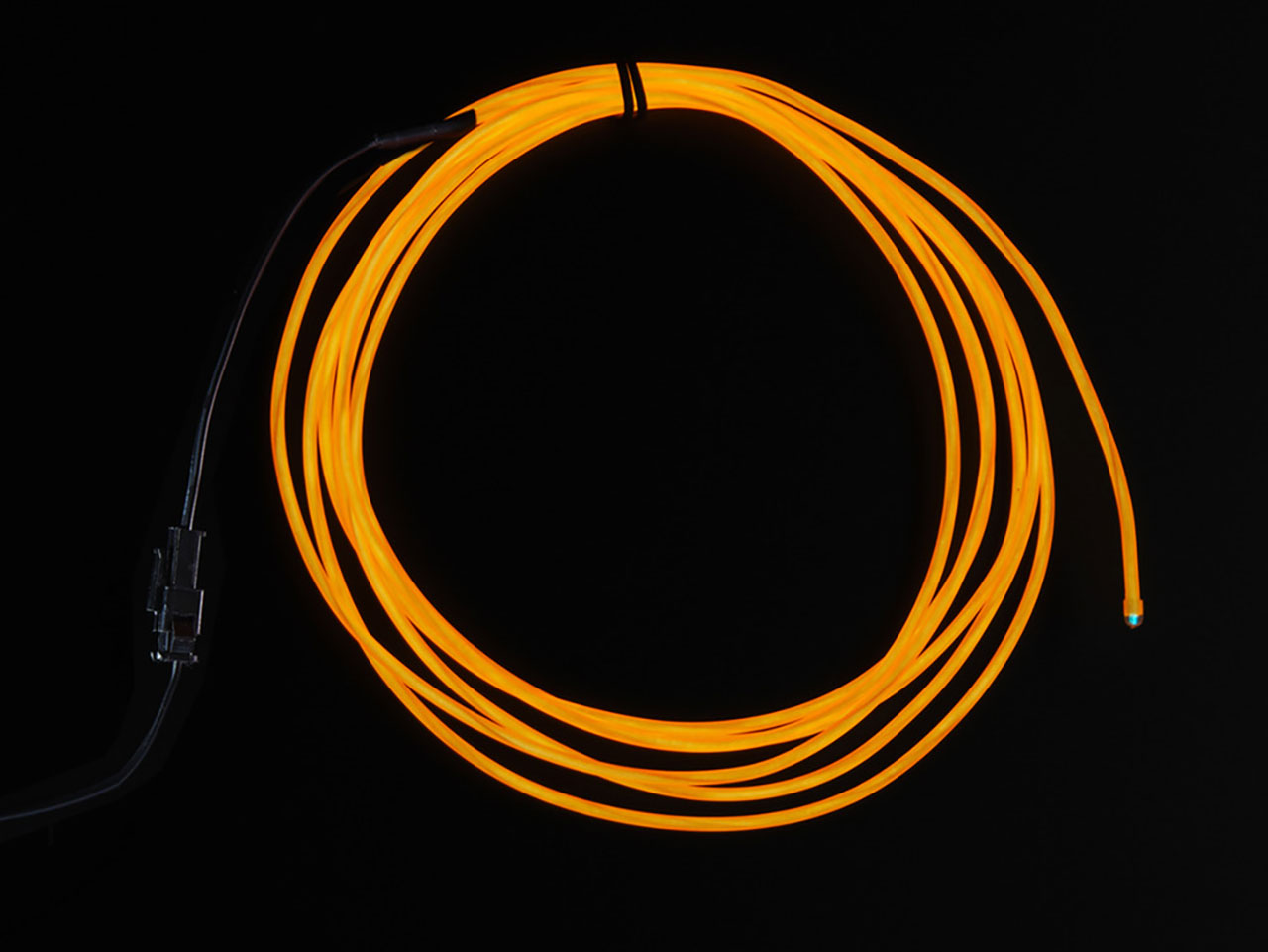 El Wire Starter Pack - Orange 2.5 Meter (8.2 Ft)