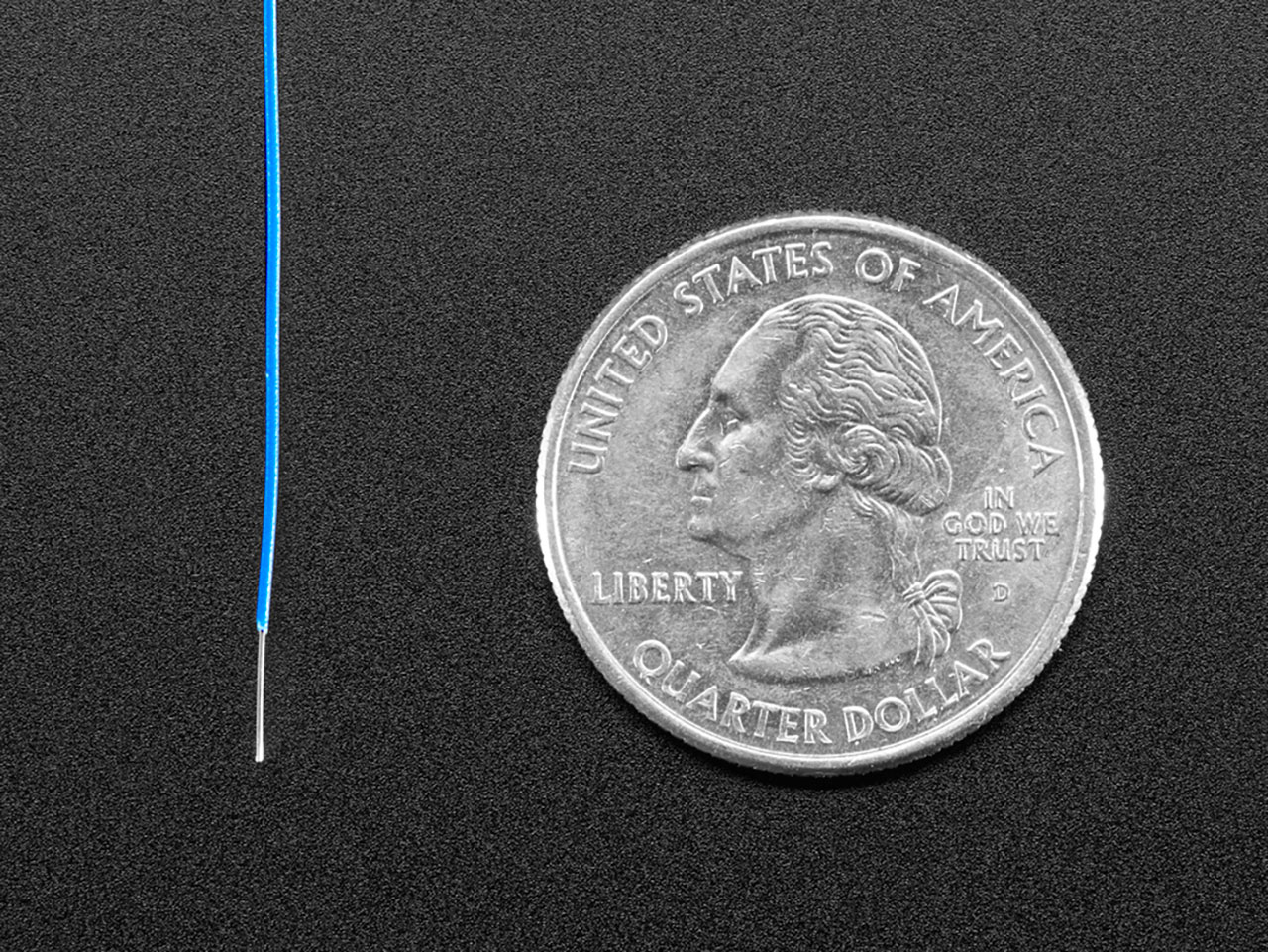 Wire Wrap Thin Prototyping & Repair Wire - 200M 30AWG Blue