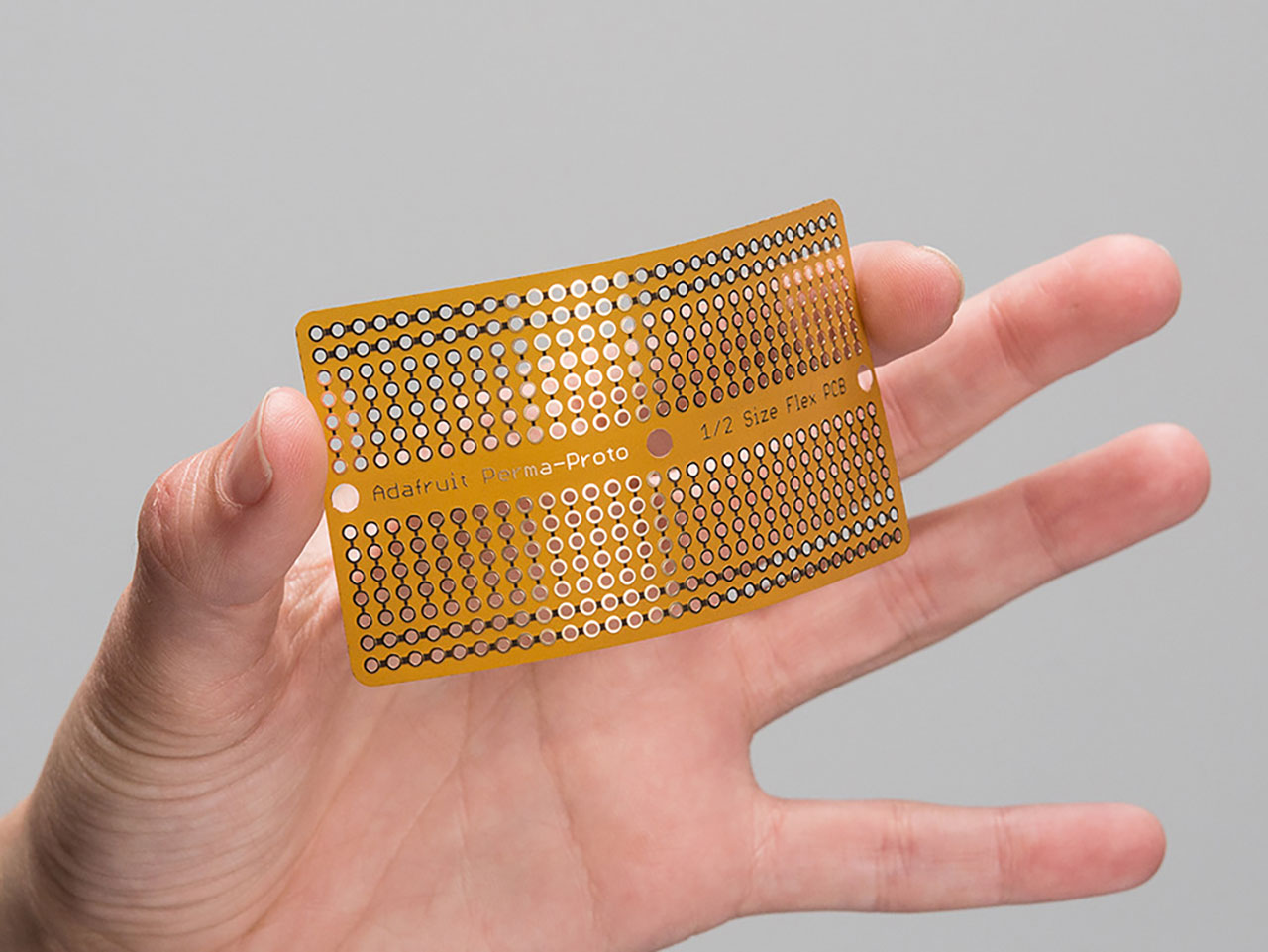 Adafruit Flex Perma-Proto - Half-Sized Breadboard Flex-PCB