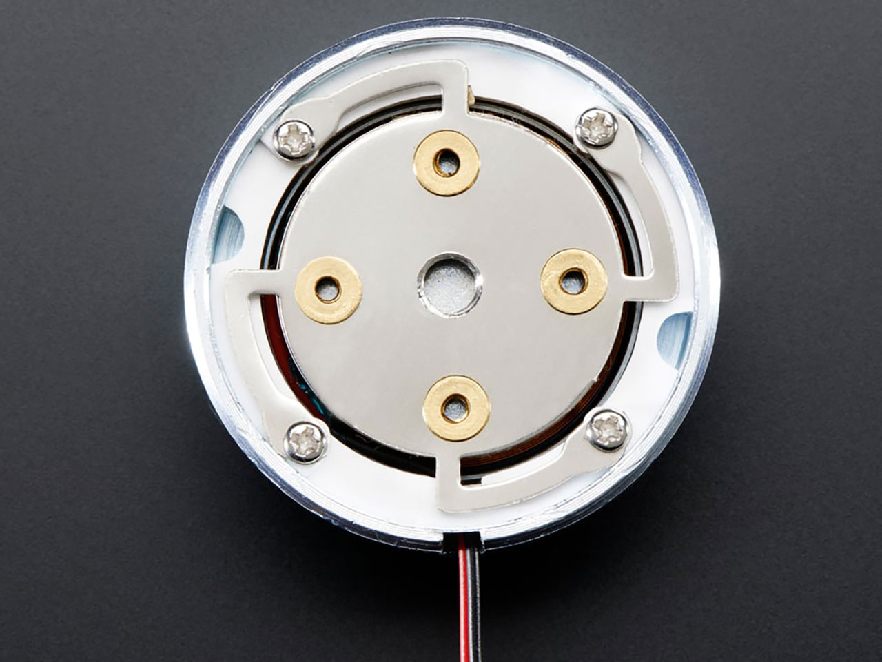 Large Surface Transducer with Wires - 4 Ohm 5 Watt