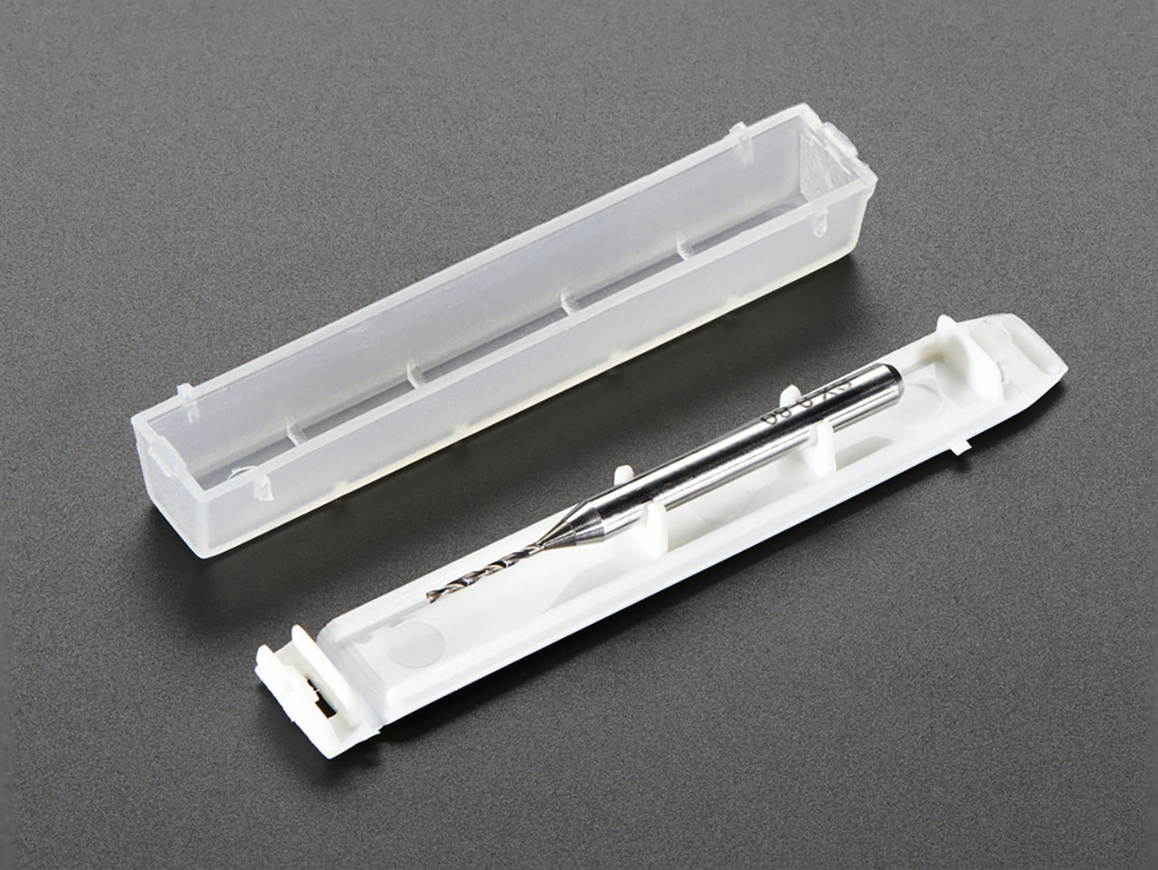 Carbide Square End Mill - 1/8 Shaft - 0.8mm Diameter