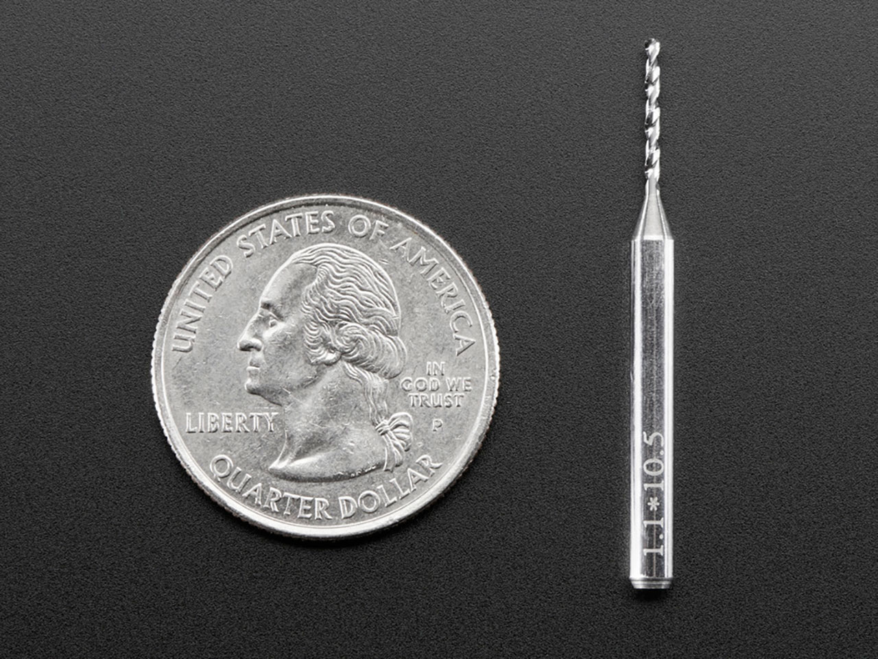 Carbide PCB Drill Bit - 1.1mm