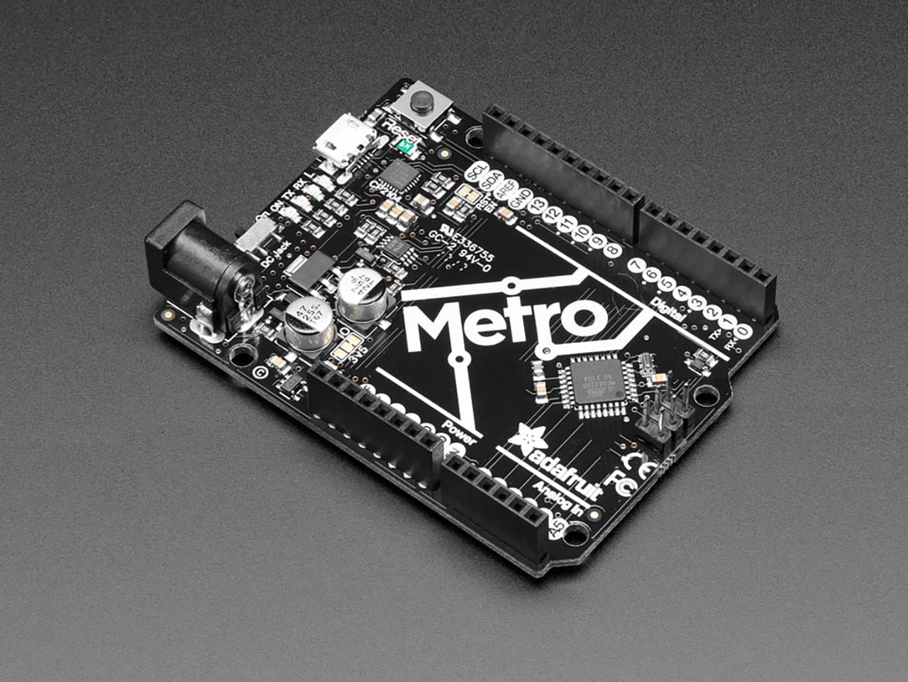 Adafruit Metro 328 - Arduino Compatible - with Headers - Atmega328