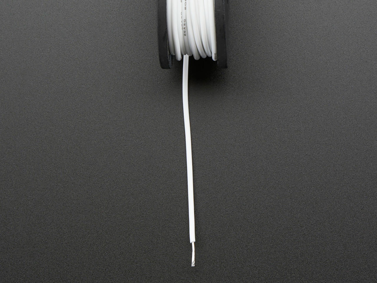 Silicone Cover Stranded-Core Wire - 25Ft 26AWG - White