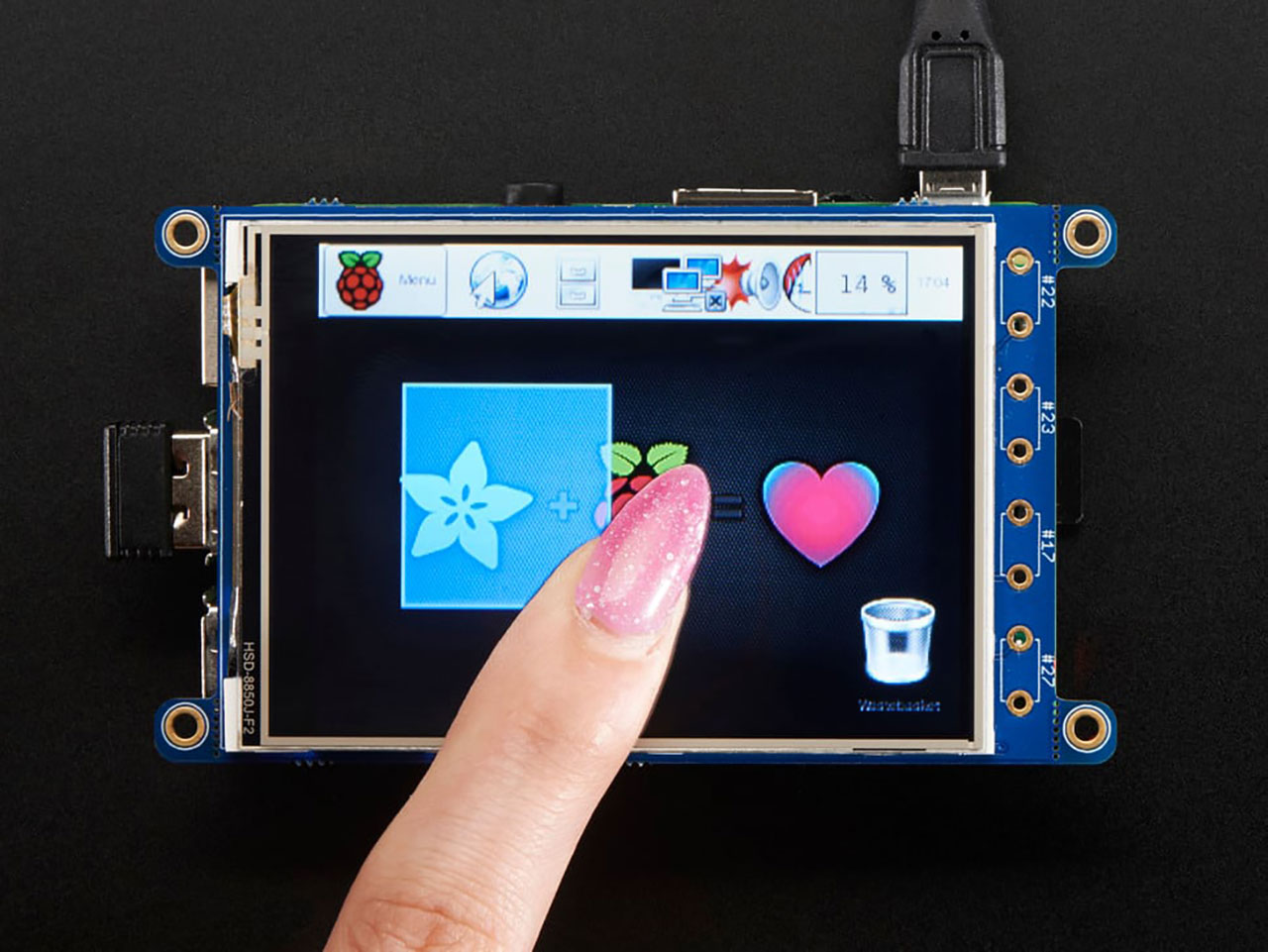 Pitft Plus 320X240 3.2 TFT + Resistive Touchscreen