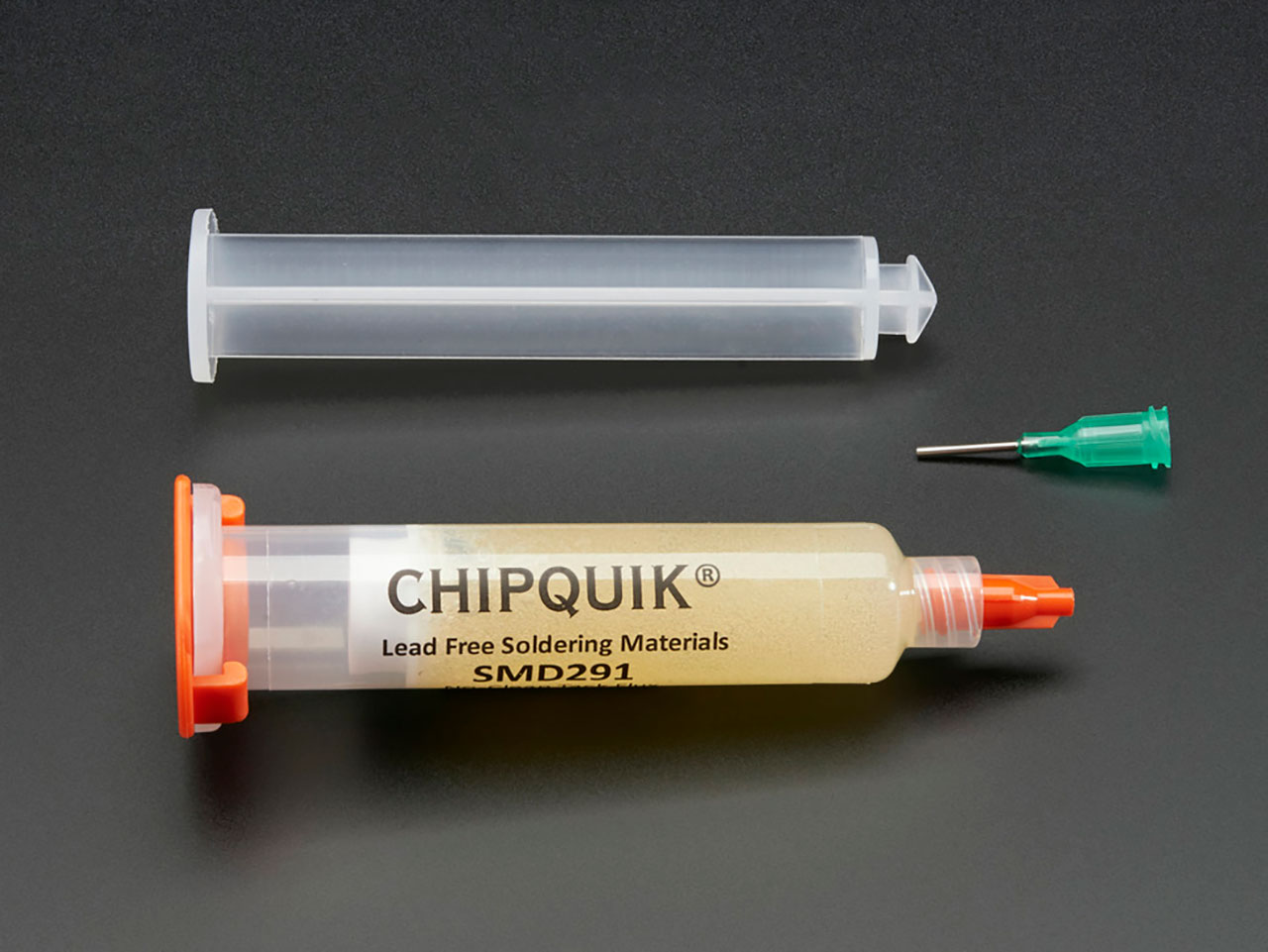 Chip Quik Tack Flux 10Cc Syringe with Plunger and Tip - SMD291