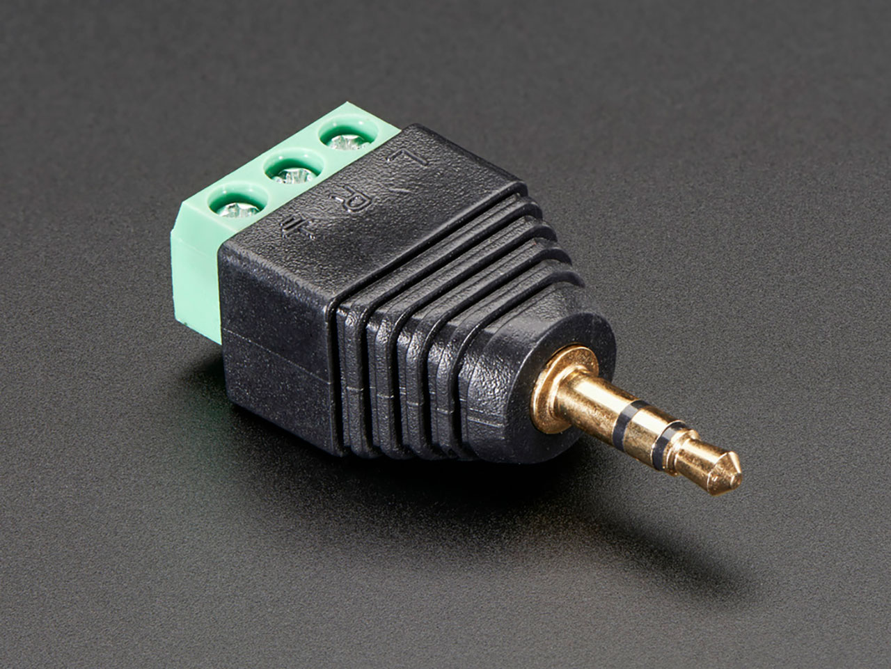 3.5mm (1/8) Stereo Audio Plug Terminal Block