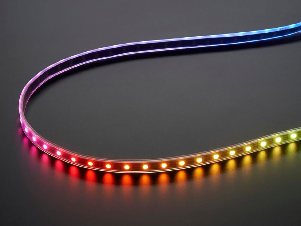 Adafruit Neopixel Digital RGBw LED Strip - Black PCB 60 LED per Meter