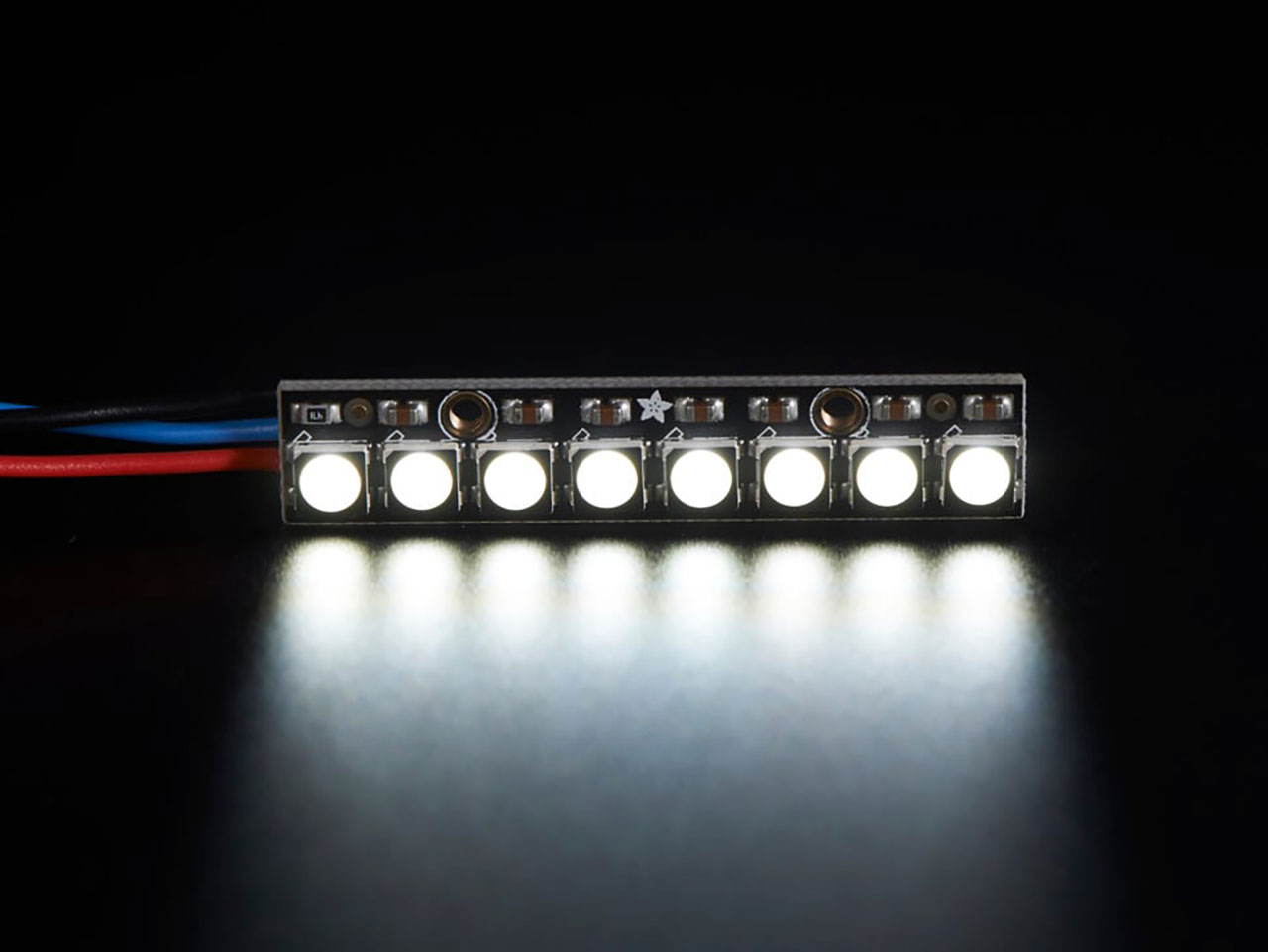 Neopixel Stick - 8 X 5050 RGBw LEDs - Cool White - ~6000K