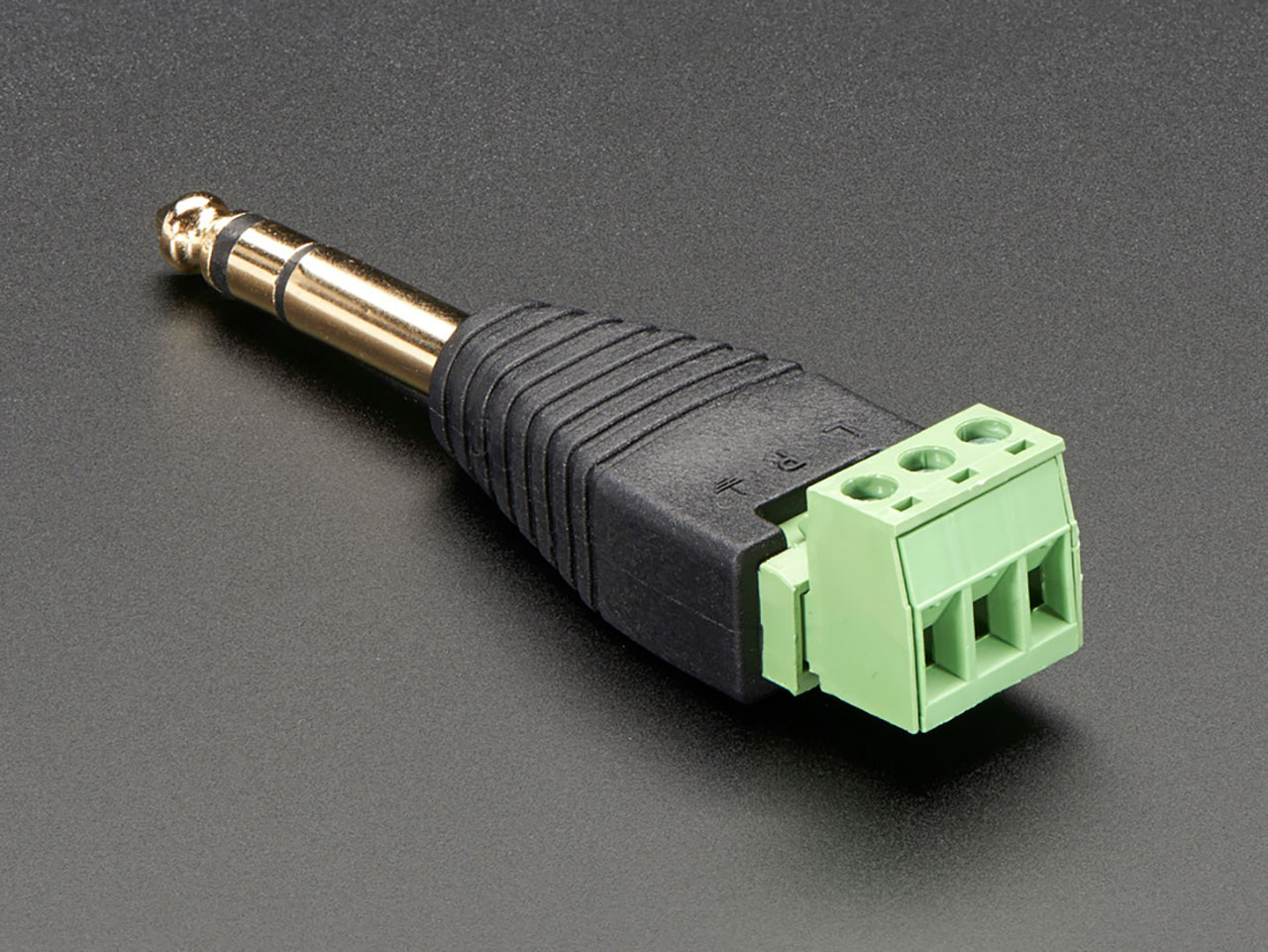 1/4 (6.35mm) Stereo Plug Terminal Block
