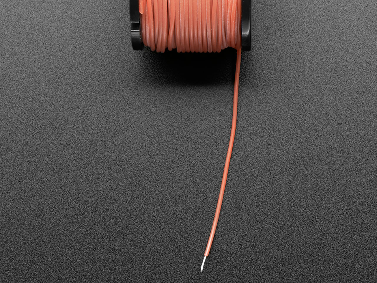 Silicone Cover Stranded-Core Wire - 50Ft 30AWG Red