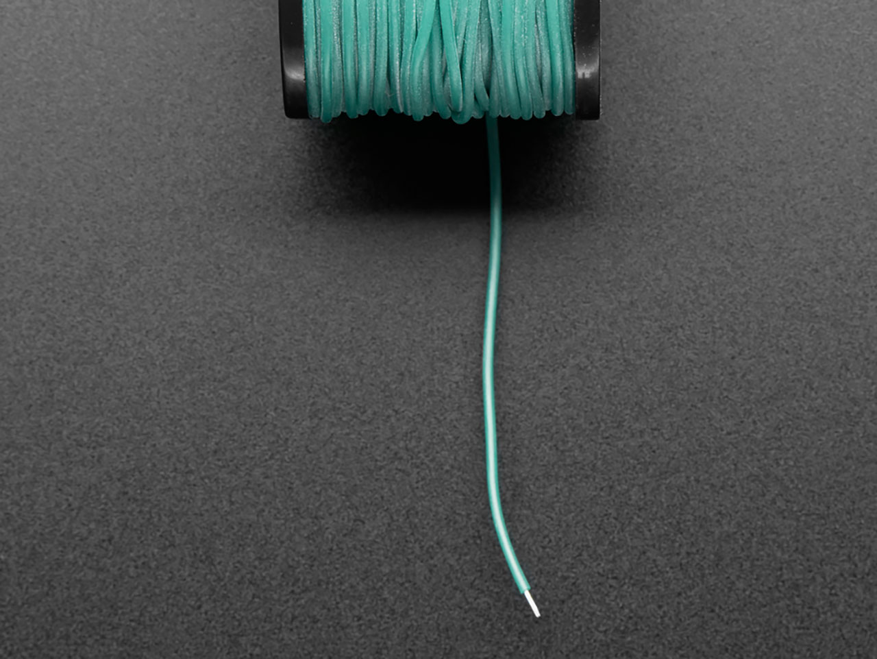 Silicone Cover Stranded-Core Wire - 50Ft 30AWG Green