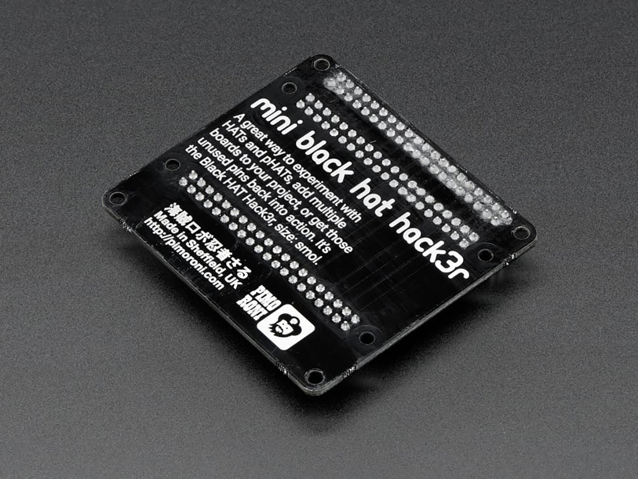 Pimoroni Mini Black Hat Hack3R - Fully Assembled