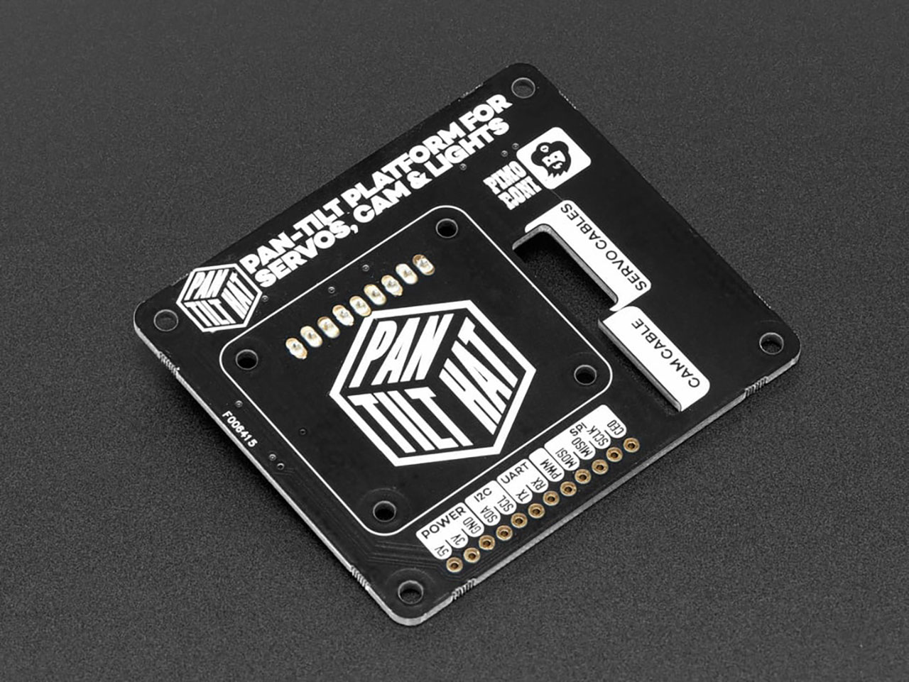 Pimoroni Pan-Tilt Hat for Raspberry Pi - Without Pan-Tilt Module