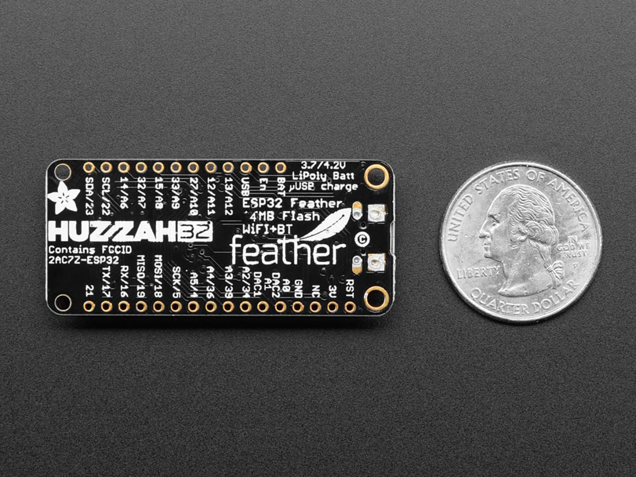 Adafruit Huzzah32 Esp32 Feather Board